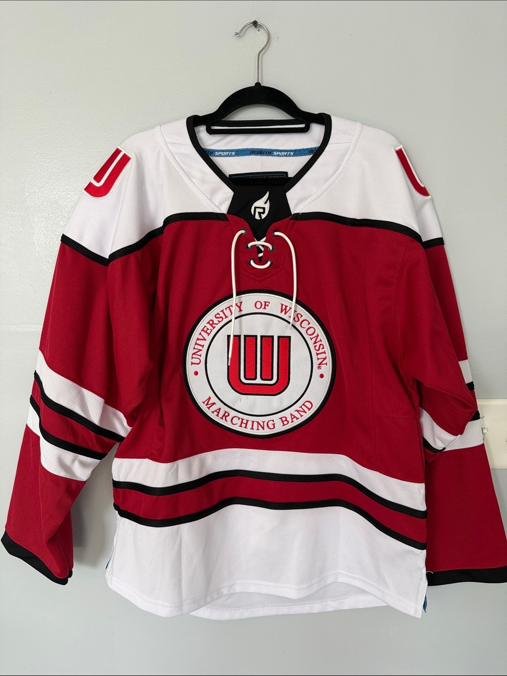 University of Wisconsin Marching Band Hockey Jersey
